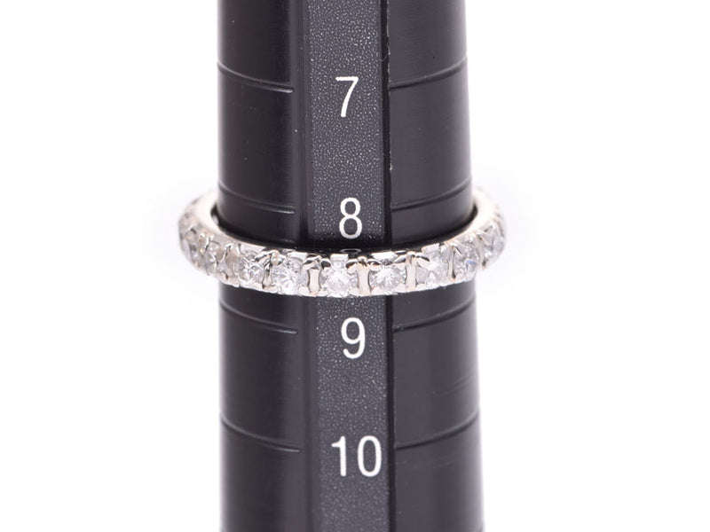 エタニティリング レディース PT900 ダイヤ1.00ct 4.3g #8.5 指輪 Aランク 美品 中古 銀蔵