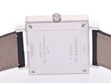 Tiffany Atlas White Dial Men's SV/Leather Automatic Roll Watch AB Rank TIFFANY & CO Used Ginzo