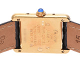 Cartier Mast Tank Ladies GP/Leather Quartz Watch A Rank Beauty CARTIER Used Ginzo