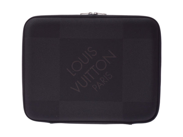 路易威登（Louis Vuitton）Damier Jean电脑袖黑色N58036男士女士袖套A级成色LOUIS VUITTON二手Ginzo