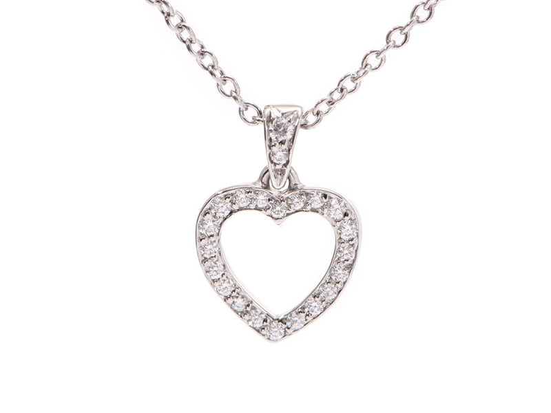 蒂芙尼（Tiffany）Metro Heart项链女士PT950钻石3.0g A级成色TIFFANY＆CO二手Ginzo