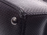 Prada Galliera 2WAY bag, black, 1BA274, Ladies, Python, Unused, Beautiful, PRADA, Gara straps, used silver storehouse.