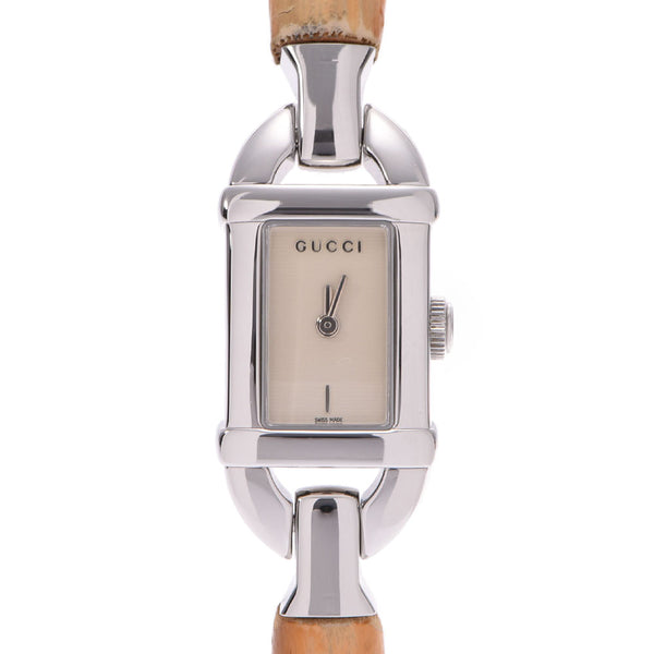 GUCCI Gucci Ladies SS/Bamboo Watch 6800L used
