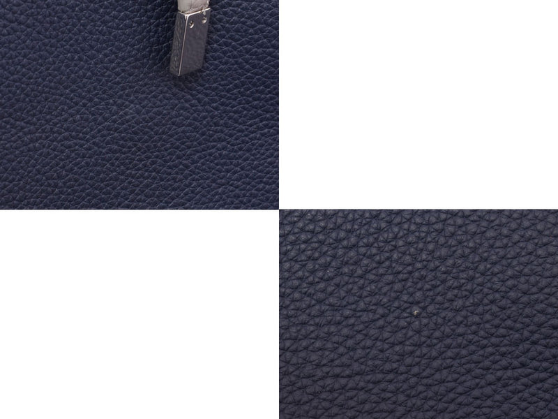 ディオール ナップサック 赤×青 メンズ レディース カーフ バックパック Aランク 美品 DIOR 中古 銀蔵