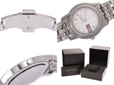 Gucci 5500 Silver Dial Men's Ladies SS Automatic Watch AB Rank GUCCI Box Gala Used Ginzo
