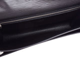 路易威登Epi Serie Dragonne黑色SV金属配件M52762男士真皮第二袋A级美品LOUIS VUITTON二手银仓库
