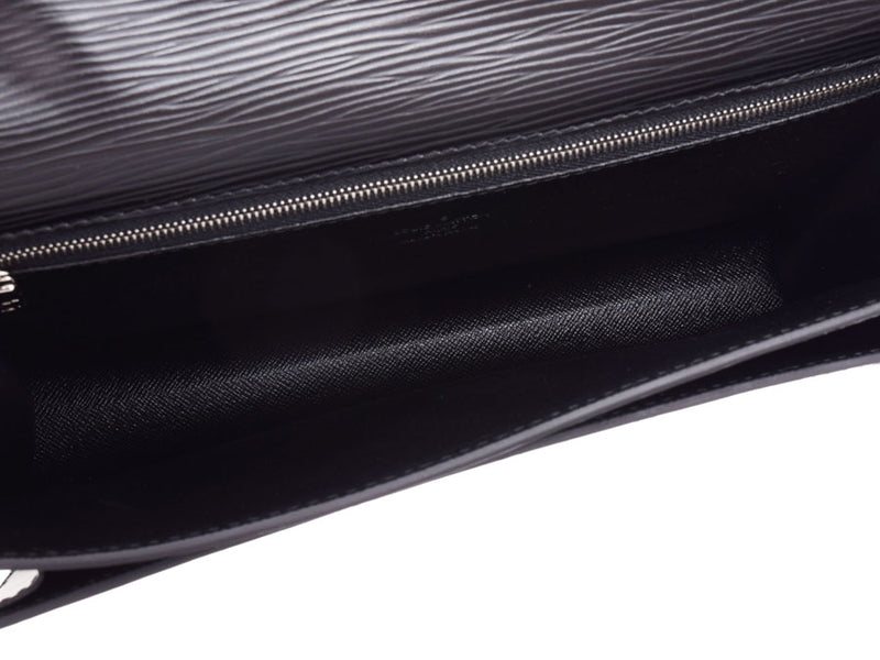 ルイヴィトン エピ セリエドラゴンヌ 黒 SV金具 M52762 メンズ 本革 セカンドバッグ Aランク 美品 LOUIS VUITTON 中古 銀蔵