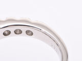 Ring Women's PT900 Sapphire 1.19ct Diamond 0.34ct 5.5g #7.5 Ring A Rank Beauty Used Ginzo