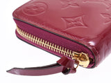 Louis Vuitton Verni Portofeuil Clemence Magenta M90972 Women's Long Wallet AB Rank LOUIS VUITTON Used Ginzo