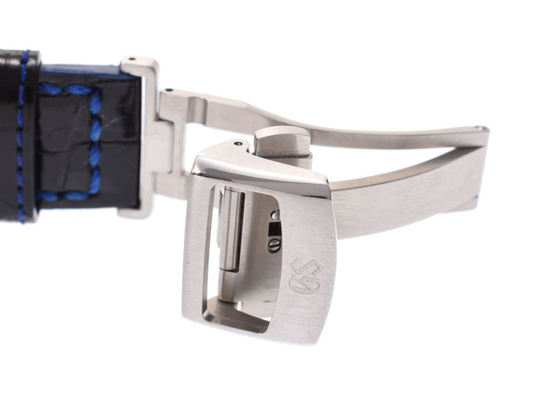 SEIKO セイコー グランドセイコー 500本限定 SBGE039 メンズ ブライトチタン/セラミック 腕時計 自動巻き 青文字盤 Aランク 中古 銀蔵