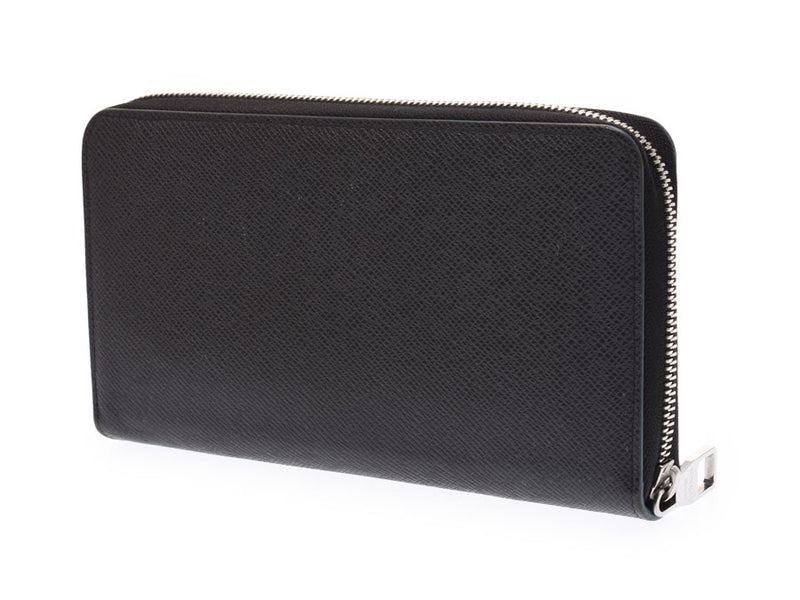 Louis Vuitton Taiga Zippy Organizer Aldoise M30513 Men's Genuine Leather Long Wallet AB Rank LOUIS VUITTON Used Ginzo