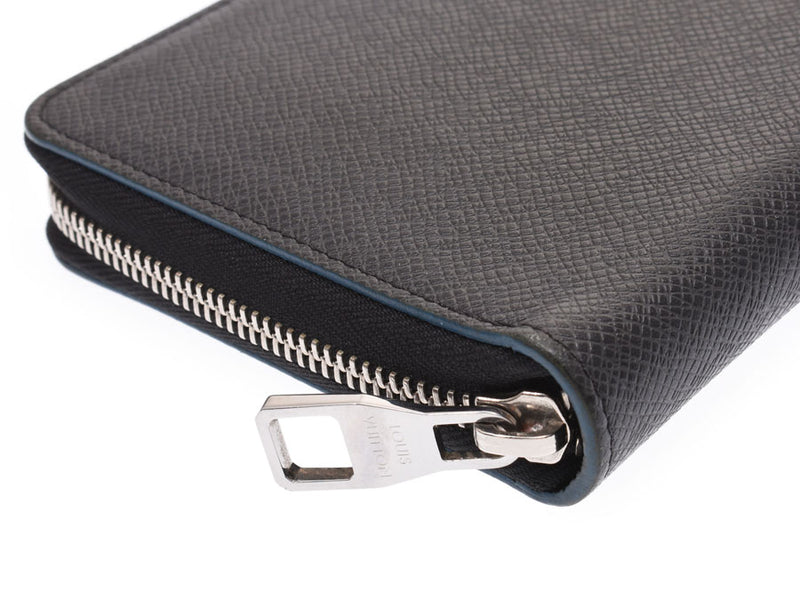 Louis Vuitton Taiga Zippy Organizer Aldoise M30513 Men's Genuine Leather Long Wallet AB Rank LOUIS VUITTON Used Ginzo