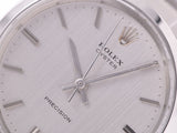 Rolex Oyster Precision Gray Dial 6424 Antique Men's Ladies SS Manual Winding Watch AB Rank ROLEX Used Ginzo