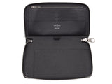 Louis Vuitton Graffiti Zippy Organizer Black N63077 Men's Genuine Leather Long Wallet AB Rank LOUIS VUITTON Used Ginzo