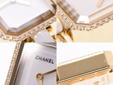 CHANEL Chanel Premier H2435 Ladies YG/White Ceramic/Diamond Watch Quartz White/Diamond Bezel Dial A Rank Used Ginzo