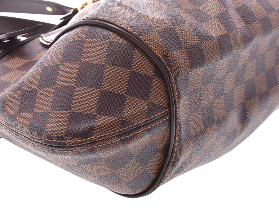 ルイヴィトン ダミエ システィナPM ブラウン N41542 レディース 本革 ハンドバッグ ABランク LOUIS VUITTON 中古 –  銀蔵オンライン