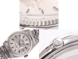 Rolex Datejust Silver Dial 1601/4 Men's SS Automatic Watch A Rank Good Condition ROLEX Kuni Saho Used Ginzo