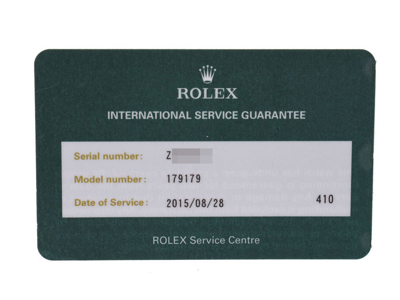 ROLEX, Rolex, Jastjast, 179179, Ladies, K18WG/Diamond, Roletime Clock, Automatic Volume A, A Rank, A Rank, Class of Chonzo