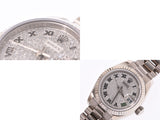 ROLEX, Rolex, Jastjast, 179179, Ladies, K18WG/Diamond, Roletime Clock, Automatic Volume A, A Rank, A Rank, Class of Chonzo
