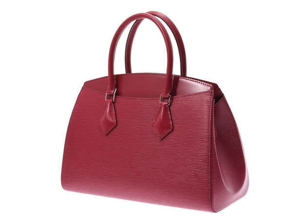 路易威登Episfro MM紫红色M94374出售女士真皮手提包A级成色LOUIS VUITTON带表带二手Ginzo