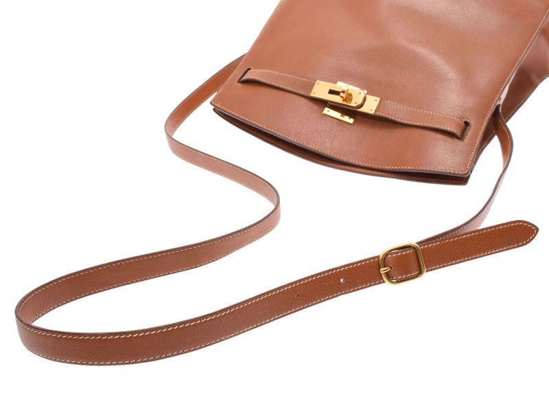 Hermes Kelly Sports MM Gold G fitstain B: Stachbell B HERMES secondhand HERMES Used in Ginzo