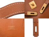 Hermes Kelly Sports MM Gold G fitstain B: Stachbell B HERMES secondhand HERMES Used in Ginzo