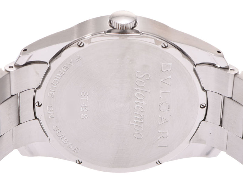 Bvlgari Solo Tempo 42 Men's Watch ST42S BVLGARI Used – 銀蔵オンライン