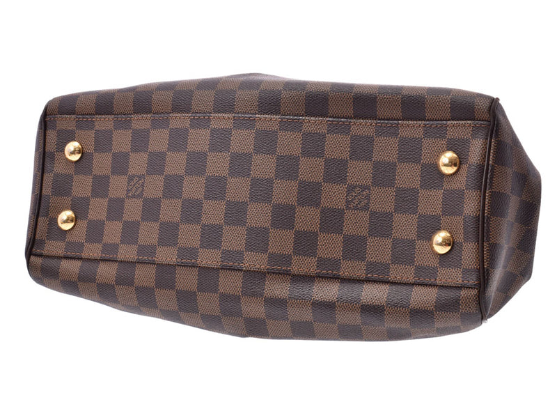 LOUIS VUITTON Damier Ebene Trevi PM 2way Handbag