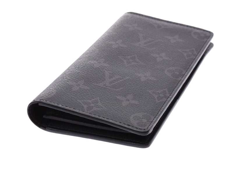 LOUIS VUITTON MONOGRAM ECLIPSE FRAGMENT BRAZZA WALLET