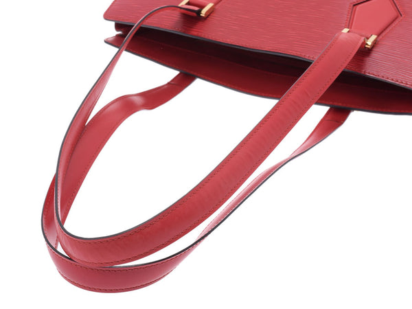 Louis Vuitton, Epi Dublex, Red M52427 Ladies, leather shoulder bag B Rank LOUIS VUIS VUITTON, used in silver.