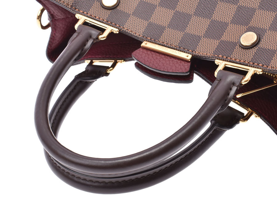 ルイヴィトン ダミエ ブリタニー ボルドー系 N41675 レディース 本革 2WAYバッグ Aランク 美品 LOUIS VUITTON ス –  銀蔵オンライン