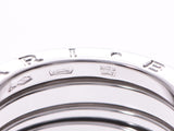 ブルガリ B-ZEROリング サイズS #56 レディース メンズ WG 9.5g 指輪 Aランク 美品 BVLGARI 中古 銀蔵