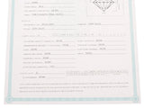 蒂芙尼1粒钻石#5女士PT950钻石0.18CT G-IF-EX-N3.0g环a级美容蒂芙尼&Co框证书使用银证书
