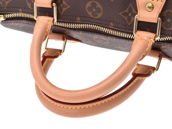 Louis Vuitton Monogram Speedy 30 Brown M41526 Ladies Genuine Leather Handbag AB Rank LOUIS VUITTON Used Ginzo