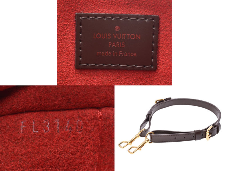 Louis Vuitton, Daemie, Trevi PM Brown N51997, leatherback, 2WAY handbag A rank LOUIS VUITTON straps, used with a strap with a strap.