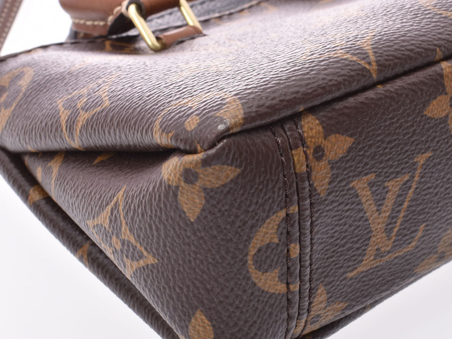 ルイヴィトン モノグラム ナノパラス 黒 M61416 レディース 本革 ショルダーバッグ Aランク LOUIS VUITTON ストラップ –  銀蔵オンライン