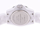 CHANEL J12XS Pink Sapphire Bezel H5512 Ladies White Ceramic/SS Watch Quartz Shell Dial A Rank Used Ginzo