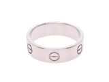 Cartier Love Ring #59 Men's Ladies WG 8.5g Ring A Rank Good Condition CARTIER Used Ginzo