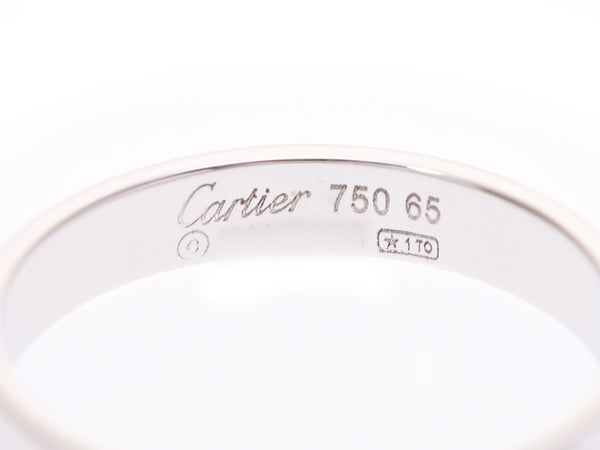 CARTIER Mini Love Ring #65 No. 24 Unisex K18WG Ring/Ring A Rank Used Ginzo