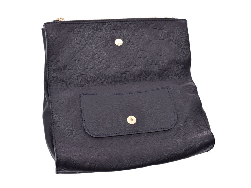 Louis Vuitton Unplant Petiyant Anfini M93425 Women's Men's Genuine Leather Clutch Bag A Rank LOUIS VUITTON Used Ginzo