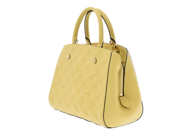 Louis Vuitton amplant, Monteigne M41051, M41051 Ladies, 2WAY Handbag A Rank, Beautiful LOUIS VUITTON VUITTON: Chuko Gizo with straps and straps