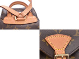 Louis Vuitton Monogram Mini Monsri Brown M51137 Women's Genuine Leather Backpack Shin-DoMimono LOUIS VUITTON Used Ginzo