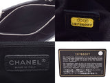 Chanel Matrasse GST Chain Tote Bag Black SV Hardware Ladies Caviar Skin Shindo Beauty CHANEL Used Ginzo