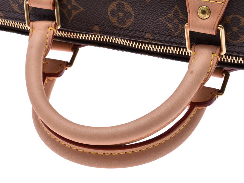 Louis Vuitton monogram, speedy 30, Brown, M41526, Ladies, leather, handbag, A rank, LOUIS VUITTON, used in a second-hand silver.