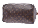 Louis Vuitton monogram, speedy 30, Brown, M41526, Ladies, leather, handbag, A rank, LOUIS VUITTON, used in a second-hand silver.