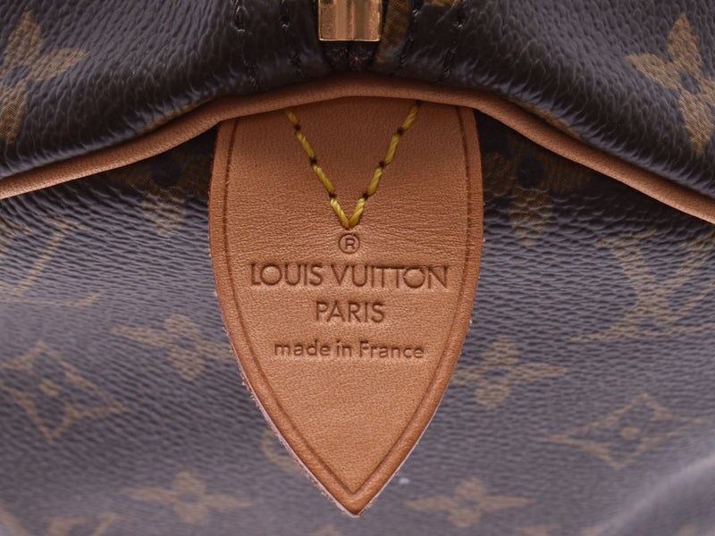 Louis Vuitton monogram, speedy 30, Brown, M41526, Ladies, leather, handbag, A rank, LOUIS VUITTON, used in a second-hand silver.