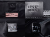 Gucci Ghost Backpack Black Men Women Ladies Canvas A Rank Good Condition GUCCI Used Ginzo
