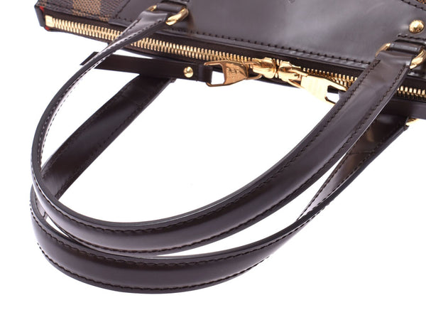 ルイヴィトンダミエウェストミンスター PM N41102 Lady's real leather handbag A rank beauty product LOUIS VUITTON used silver storehouse