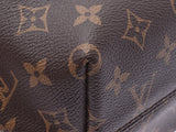 Louis Vuitton Monogram Tulle PM brown m48813 women's leather 2WAY Handbag NEW