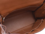 HERMES爱马仕凯利32缝制金色银色金属配件□N刻（大约在2010年）刻有女士Taurillon Clemence 2WAY手提袋